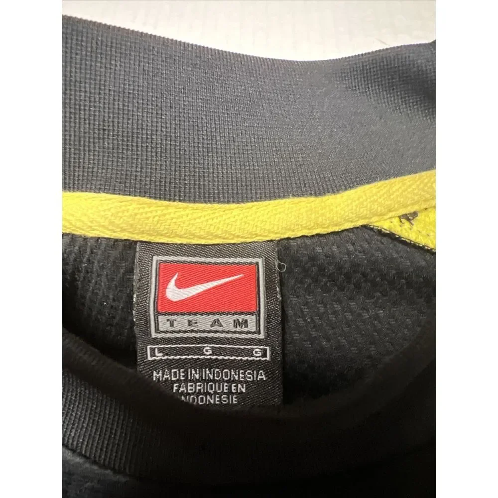 Nike Team Sphere Dry Oregon Ducks Short Sleeve Shirt‎ Men's Large Black Yellow